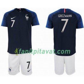Ranska GRIEZMANN 7 2 star Lasten Koti MM-kisat 2018 - Jalkapallo Pelipaidat (S/S)